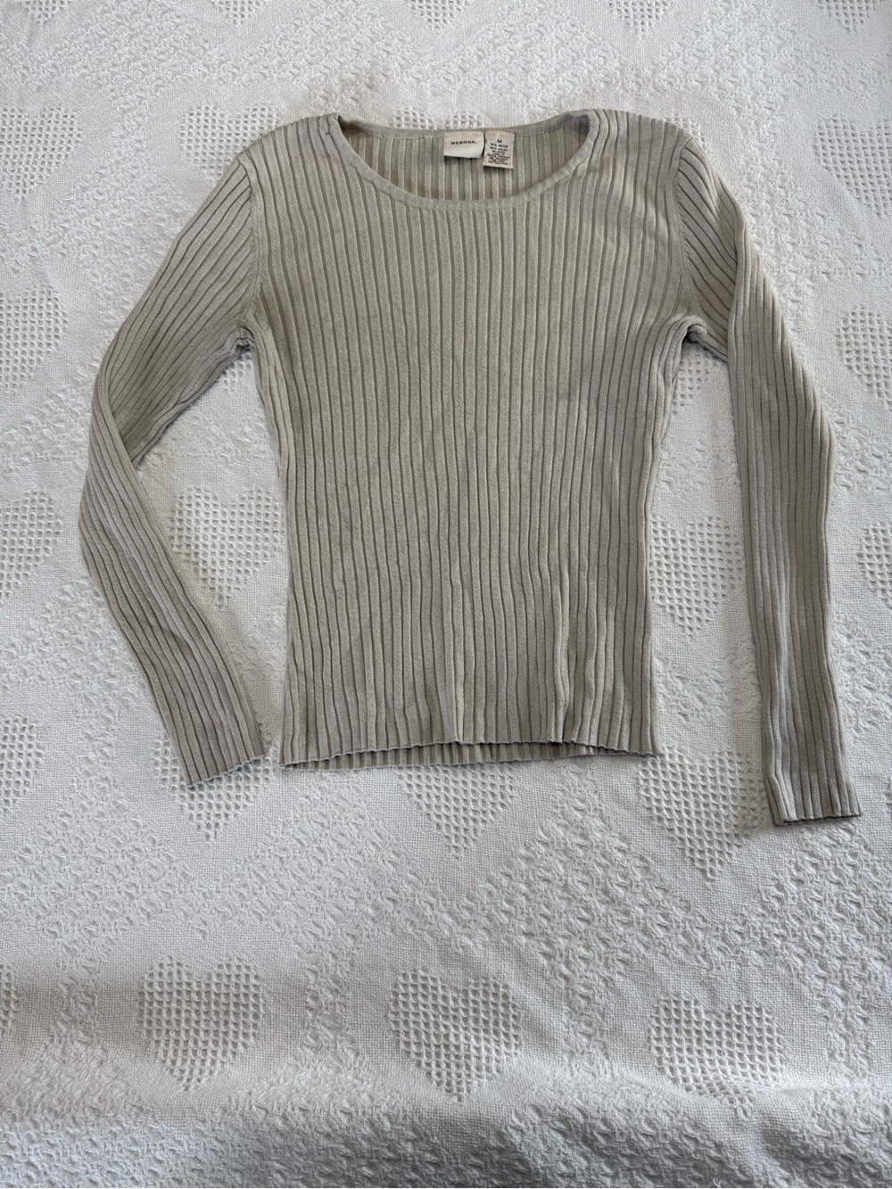 Merona Tight Ribbed Sweater (M)